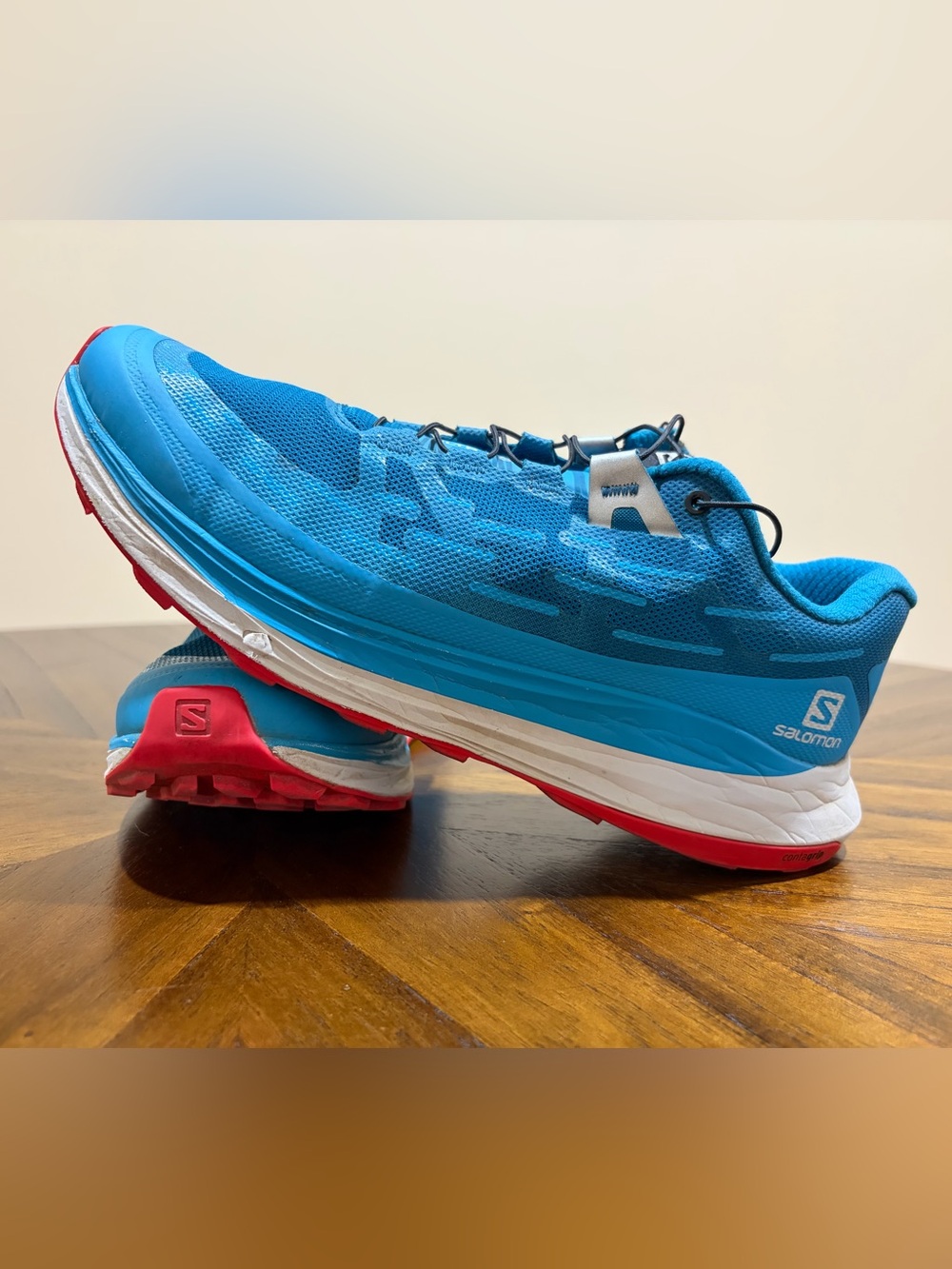 Salomon Ultra Glide Men’s Trail Running Shoes - Size 8.5 - Blue